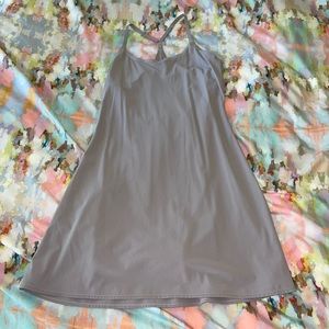 BRAND NEW OUTDOOR VOICES EXERCISE DRESS limited edition color in Earl grey!